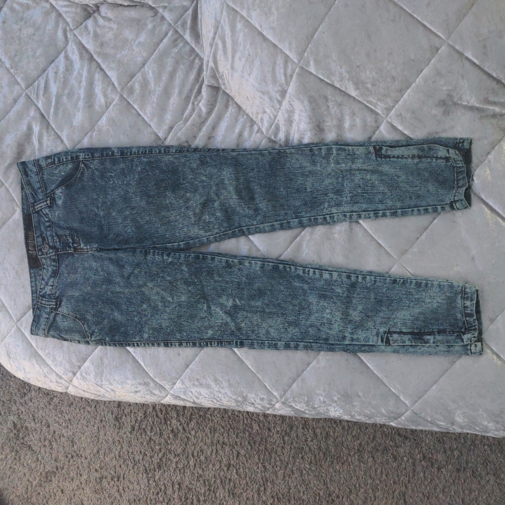 JouJou Royale Vintage BLU Washed Skinny Jeans